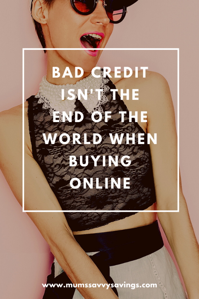 Bad credit isn't the end of the world when buying online